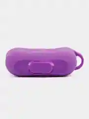 Фиолетовый силиконовый чехол для наушников AirPods Pro с карабином