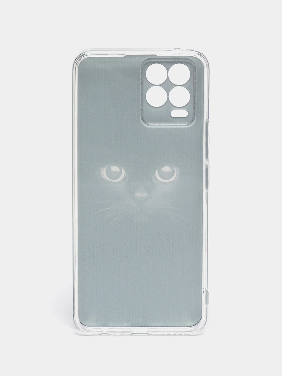 Шоколадный силиконовый чехол на Oppo Realme 8/8 Pro / Оппо Реалми 8/8 Про прозрачный, с рисунком