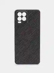 Хаки силиконовый чехол на Oppo Realme 8/8 Pro / Оппо Реалми 8/8 Про прозрачный, с рисунком