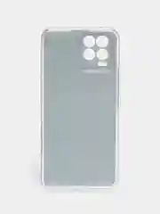 Хаки силиконовый чехол на Oppo Realme 8/8 Pro / Оппо Реалми 8/8 Про прозрачный, с рисунком
