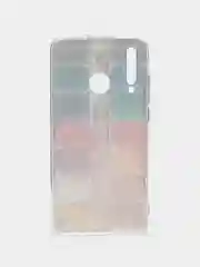 Бордовый чехол на Honor 10i/20 Lite 2019/20e/Huawei P Smart Plus 2019 / Хонор 10i прозрачный