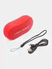 Красный блютус колонка, портативная, беспроводная, музыкальная