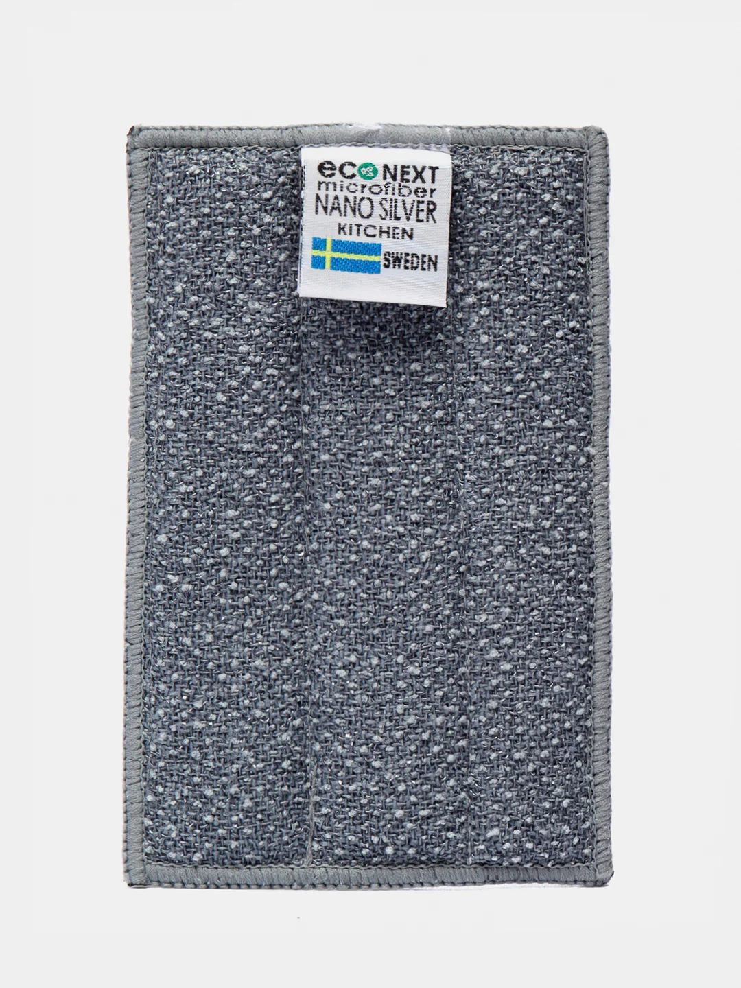 Спонж, губка для посуды Econext microfiber/ салфетка для уборки 10 х 15 см, Швеция