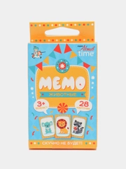Игра настольная "Мемо", развлекательная игра для детей, занятия, развлечения на праздник