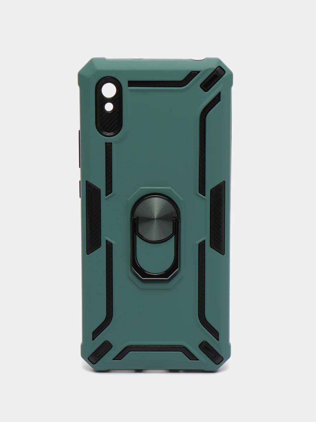 Морской чехол Xiaomi Redmi 9A, Сяоми Редми 9А противоударный с металлической подставкой кольцом