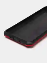Красный чехол Xiaomi Redmi 9A, Сяоми Редми 9А противоударный с металлической подставкой кольцом