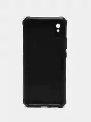 Красный чехол Xiaomi Redmi 9A, Сяоми Редми 9А противоударный с металлической подставкой кольцом