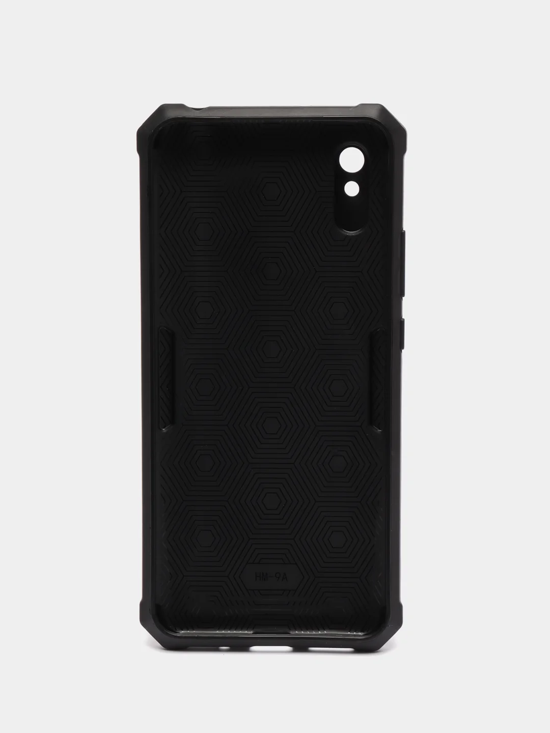 Серебряный чехол Xiaomi Redmi 9A, Сяоми Редми 9А противоударный с металлической подставкой кольцом