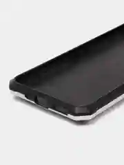 Серебряный чехол Xiaomi Redmi 9A, Сяоми Редми 9А противоударный с металлической подставкой кольцом