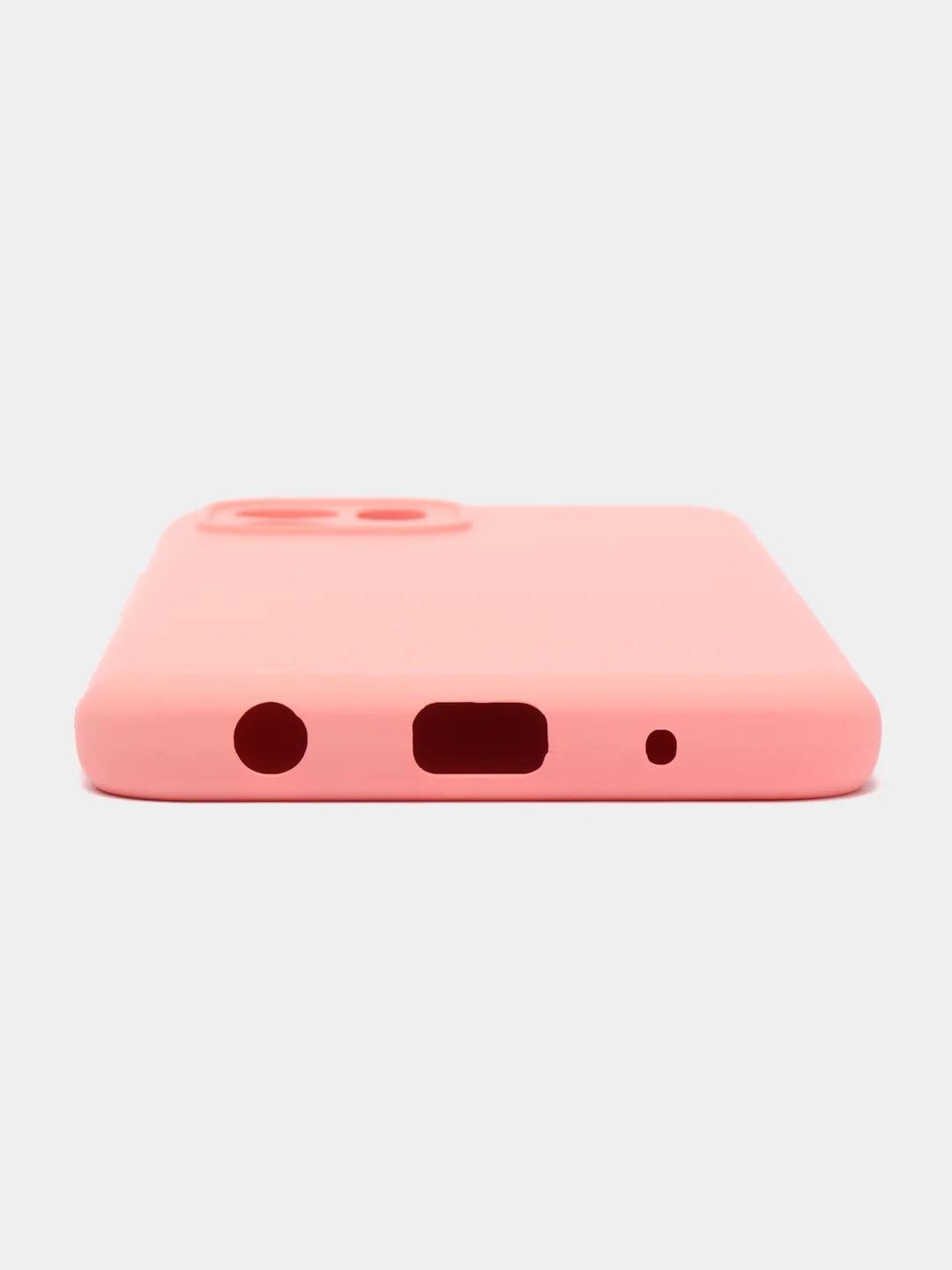 Розовый чехол Silicone Cover для Xiaomi Redmi A1 (Сяоми Редми А1), силиконовый