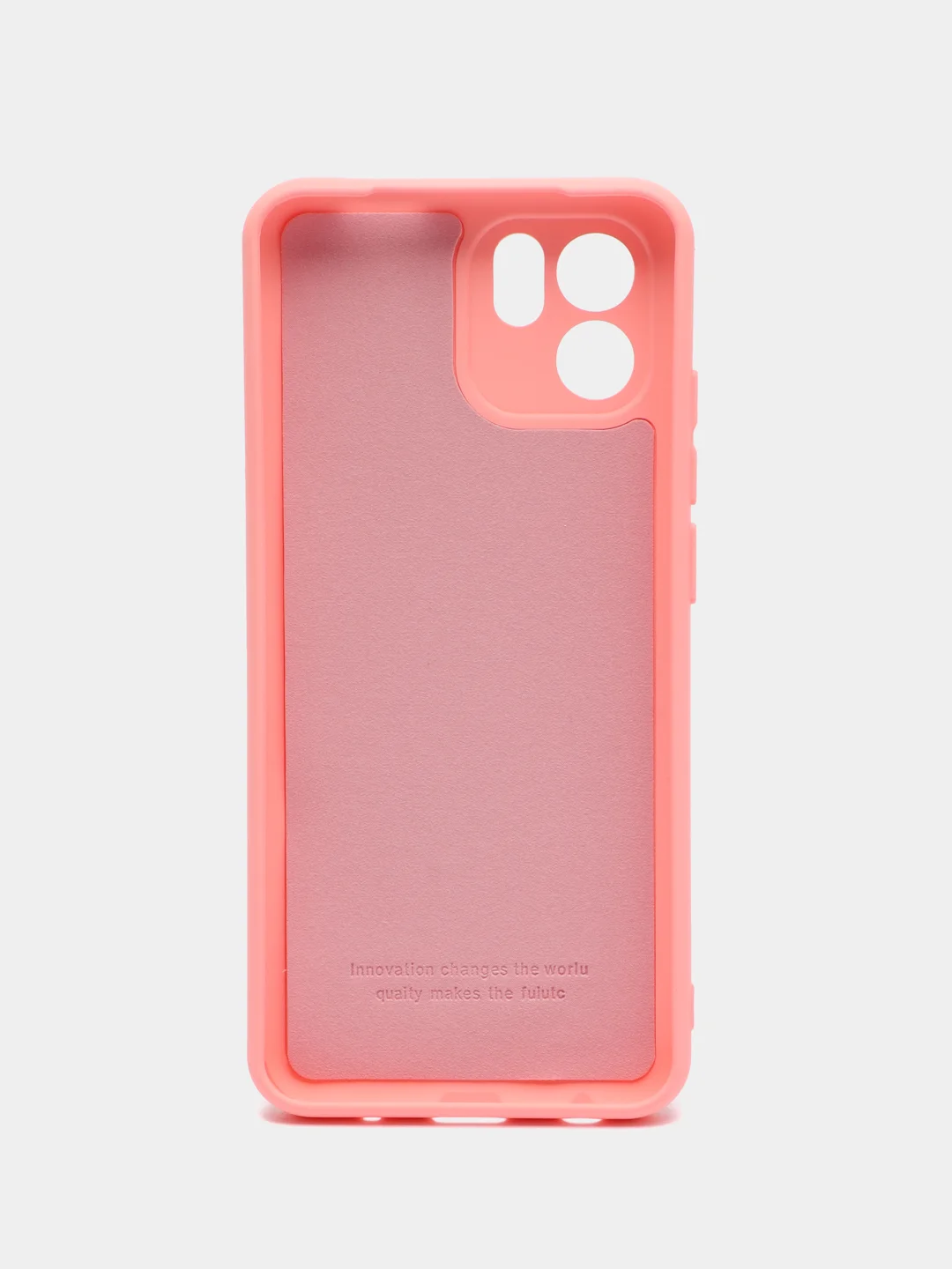 Розовый чехол Silicone Cover для Xiaomi Redmi A1 (Сяоми Редми А1), силиконовый