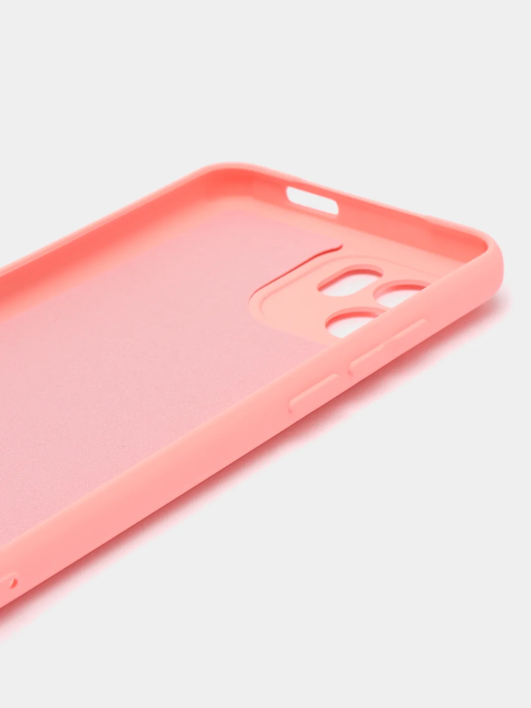 Розовый чехол Silicone Cover для Xiaomi Redmi A1 (Сяоми Редми А1), силиконовый