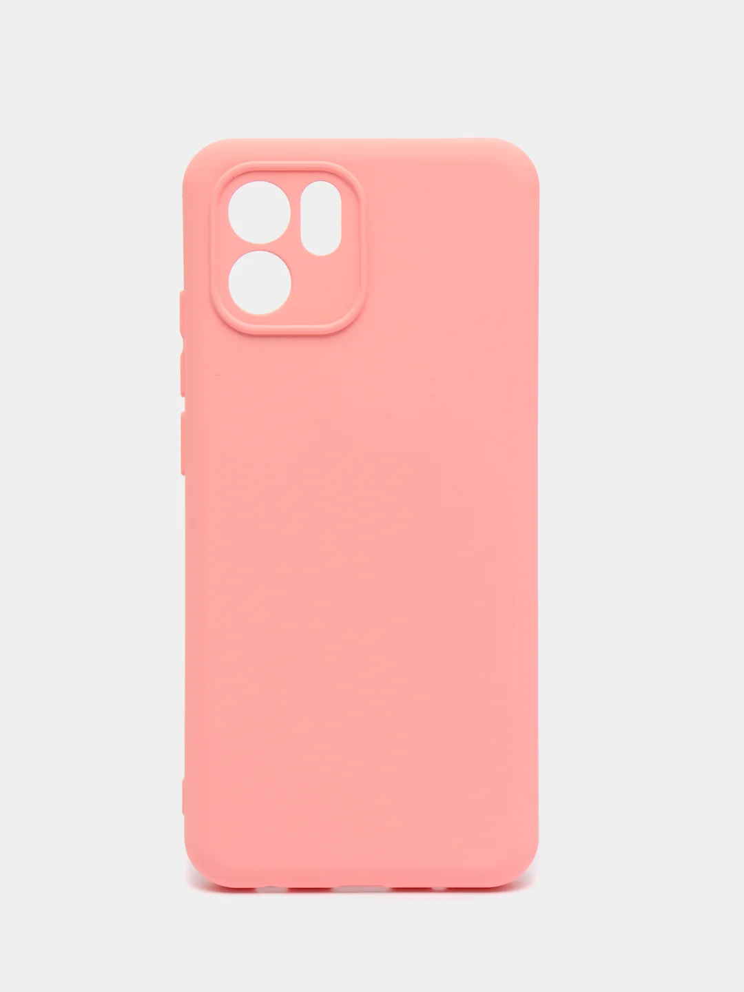 Розовый чехол Silicone Cover для Xiaomi Redmi A1 (Сяоми Редми А1), силиконовый