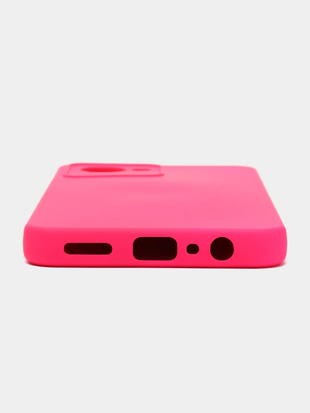 Фуксия чехол Silicone Cover для Realme C30 C30s Narzo 50i Prime Реалми С30 С30С Нарзо силиконовый