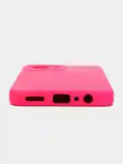 Фуксия чехол Silicone Cover для Realme C30 C30s Narzo 50i Prime Реалми С30 С30С Нарзо силиконовый