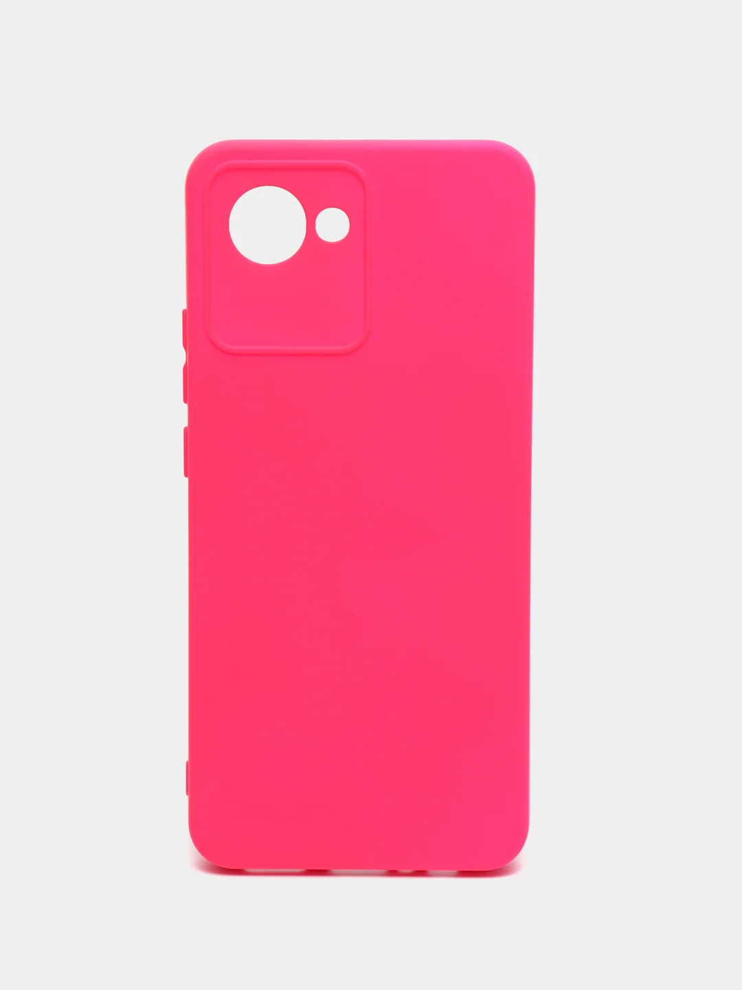 Фуксия чехол Silicone Cover для Realme C30 C30s Narzo 50i Prime Реалми С30 С30С Нарзо силиконовый