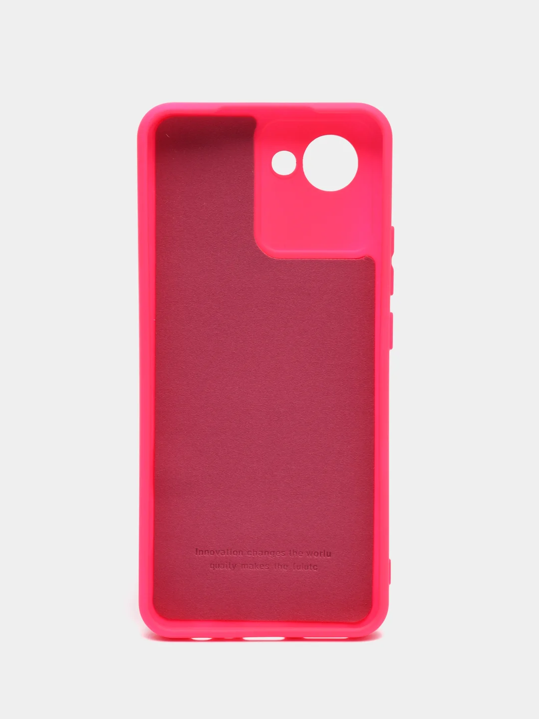 Фуксия чехол Silicone Cover для Realme C30 C30s Narzo 50i Prime Реалми С30 С30С Нарзо силиконовый