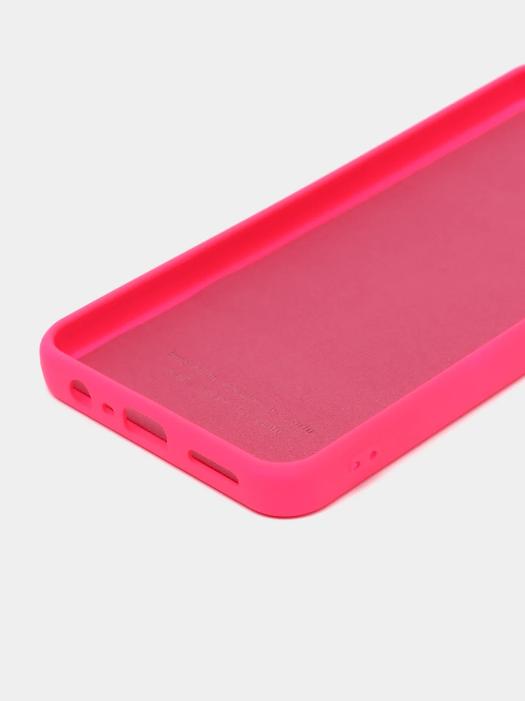 Фуксия чехол Silicone Cover для Realme C30 C30s Narzo 50i Prime Реалми С30 С30С Нарзо силиконовый