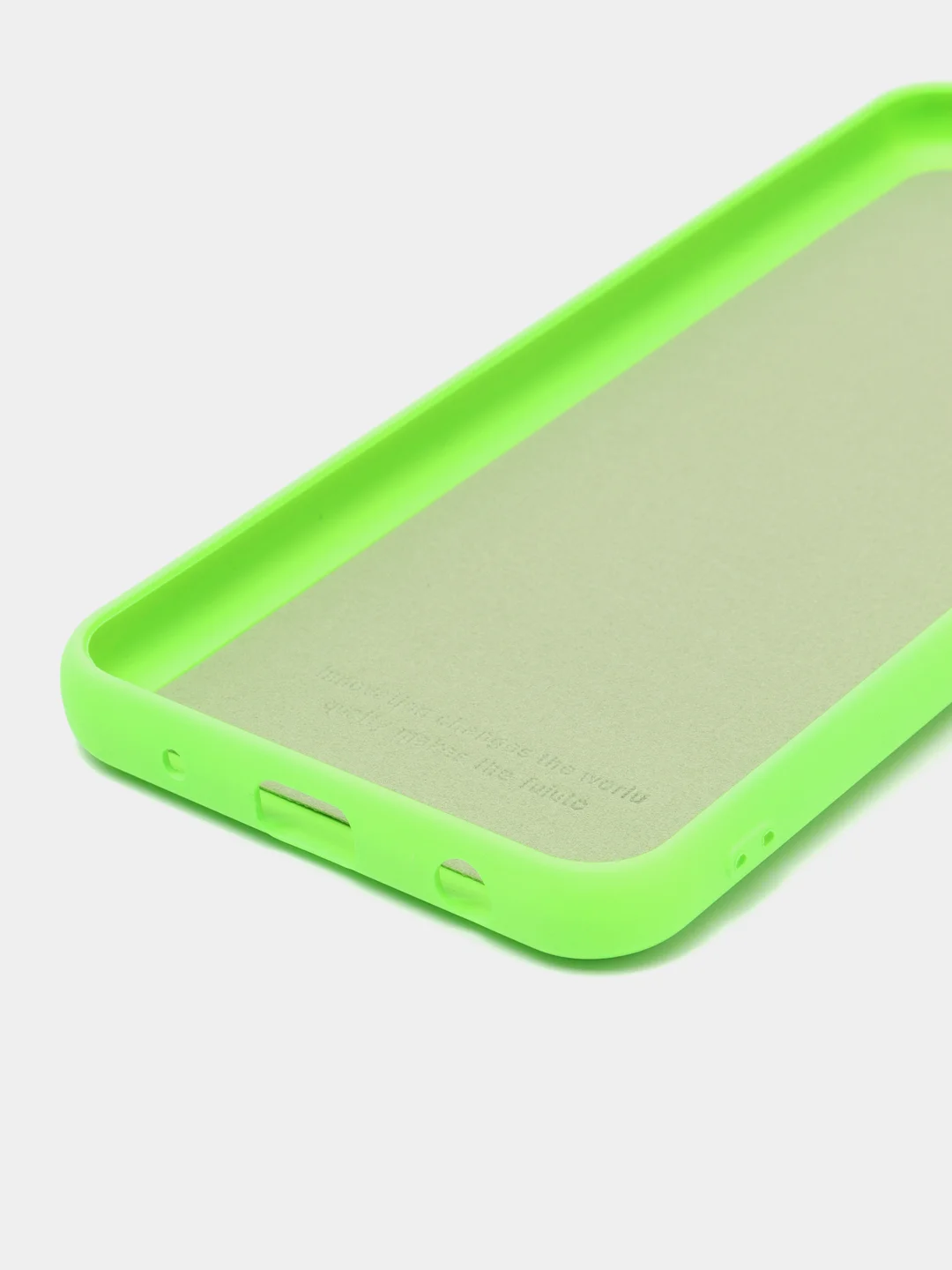 Лайм чехол Silicone Cover для Xiaomi Redmi A1 (Сяоми Редми А1), силиконовый