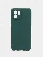 Тёмно-зелёный чехол Silicone Cover для Xiaomi Redmi A1 (Сяоми Редми А1), силиконовый