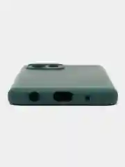 Тёмно-зелёный чехол Silicone Cover для Xiaomi Redmi A1 (Сяоми Редми А1), силиконовый
