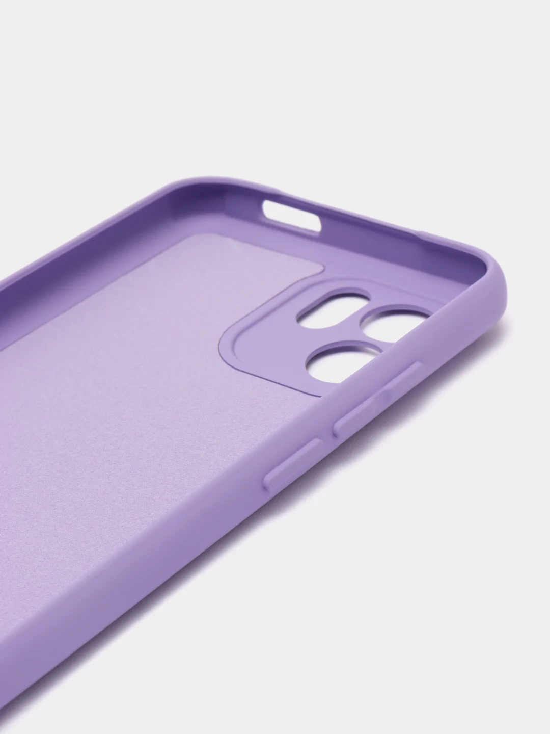 Пурпурный чехол Silicone Cover для Xiaomi Redmi A1 (Сяоми Редми А1), силиконовый
