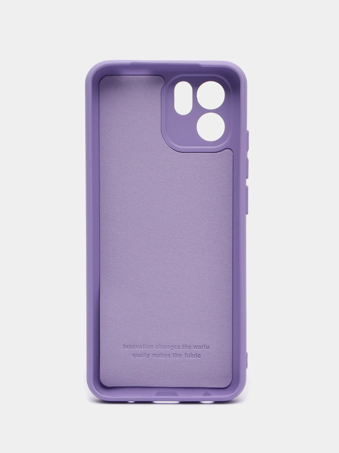 Пурпурный чехол Silicone Cover для Xiaomi Redmi A1 (Сяоми Редми А1), силиконовый