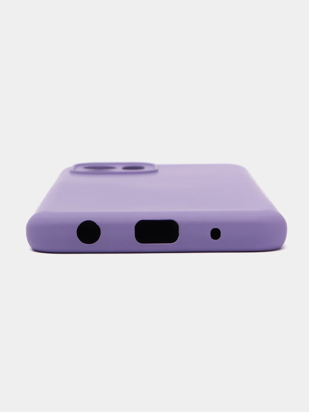 Пурпурный чехол Silicone Cover для Xiaomi Redmi A1 (Сяоми Редми А1), силиконовый