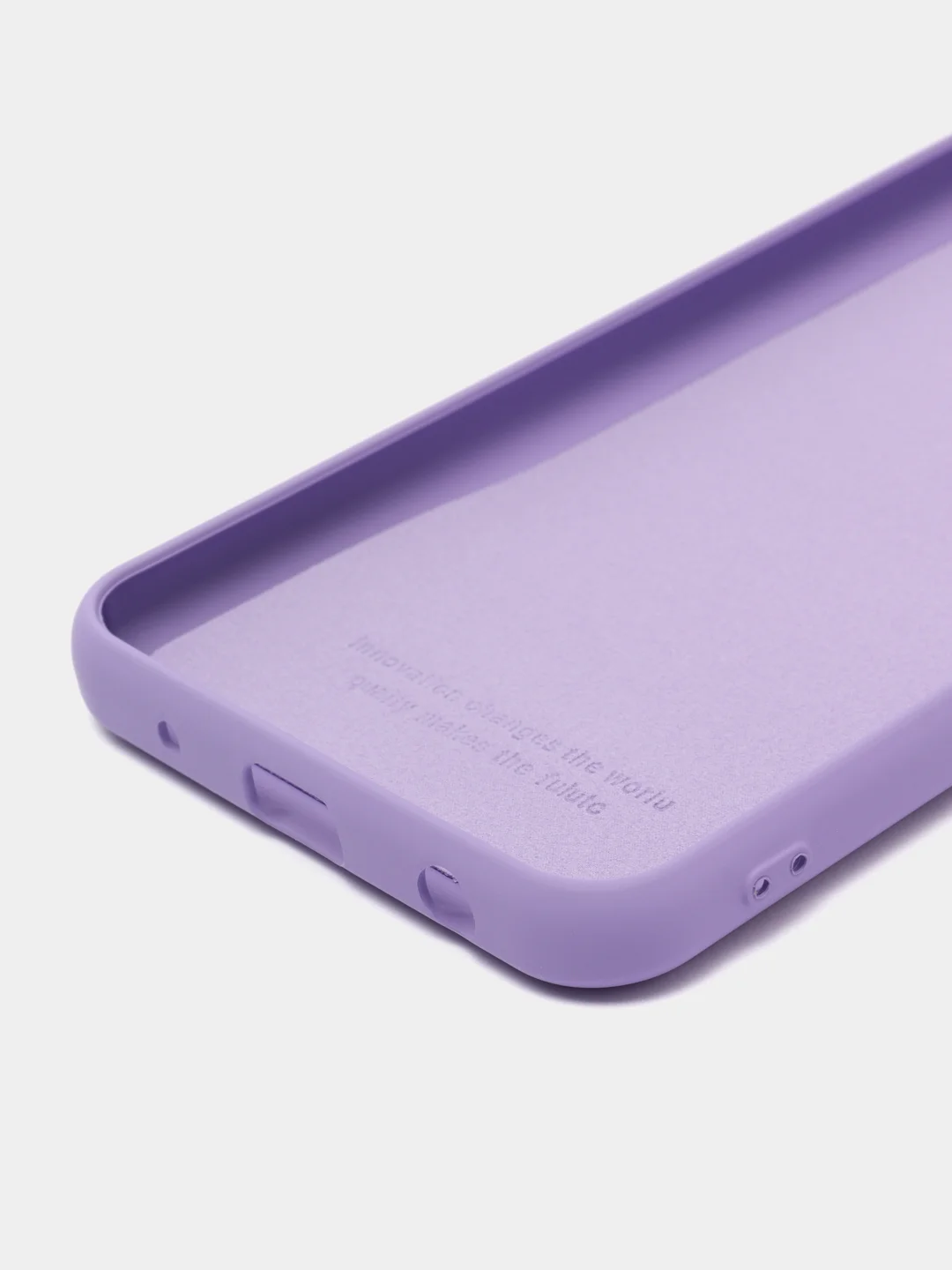 Пурпурный чехол Silicone Cover для Xiaomi Redmi A1 (Сяоми Редми А1), силиконовый