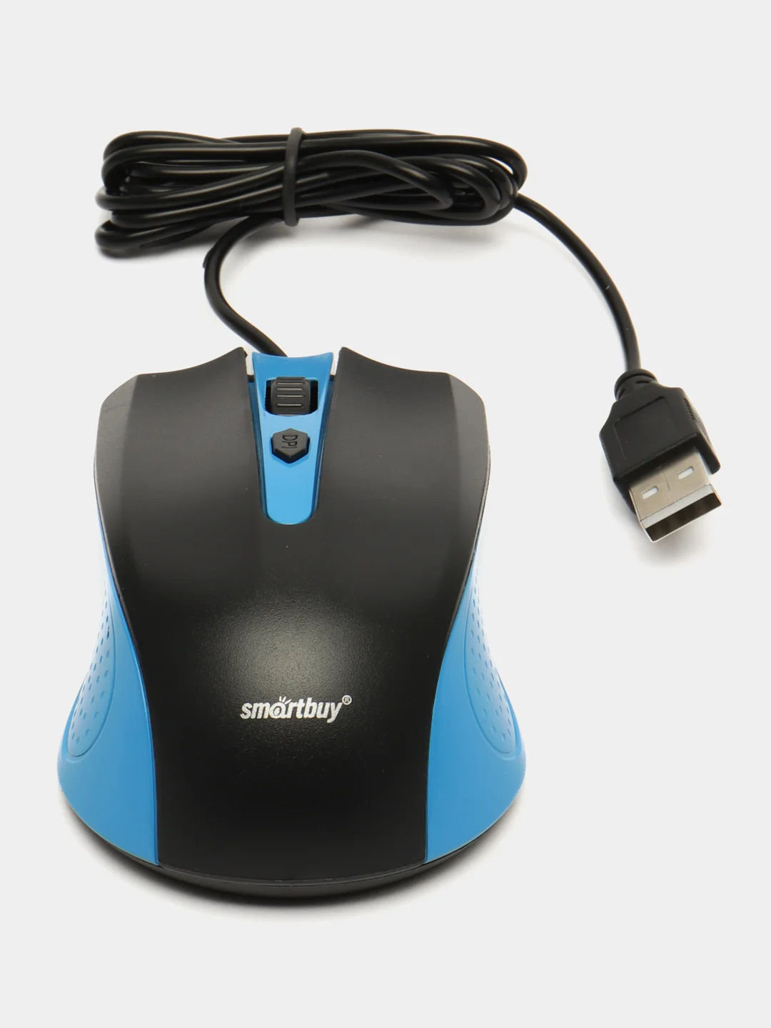 Синий оптическая проводная компьютерная мышь SmartBuy ONE SBM-352-GK, 1600 dpi, 1.2 м