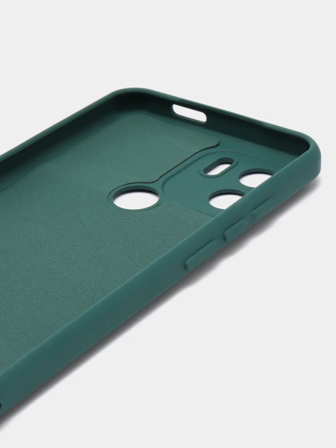 Тёмно-зелёный чехол Silicone Cover Xiaomi Redmi A1 Plus A1+ A2+ Poco C51 Редми A1 Плюс А1+  силиконовый