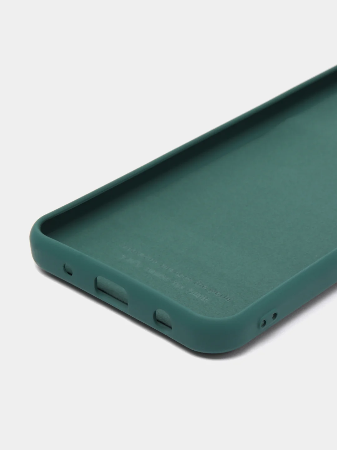 Тёмно-зелёный чехол Silicone Cover Xiaomi Redmi A1 Plus A1+ A2+ Poco C51 Редми A1 Плюс А1+  силиконовый