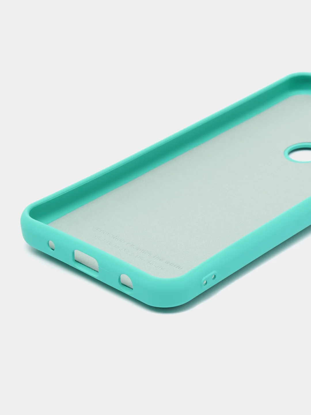 Бирюзовый чехол Silicone Cover Xiaomi Redmi A1 Plus A1+ A2+ Poco C51 Редми A1 Плюс А1+  силиконовый