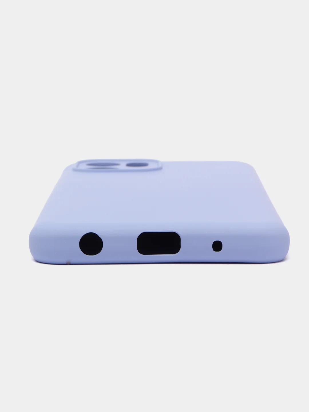 Лавандовый чехол Silicone Cover для Xiaomi Redmi A1 (Сяоми Редми А1), силиконовый