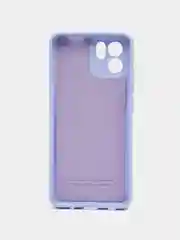 Лавандовый чехол Silicone Cover для Xiaomi Redmi A1 (Сяоми Редми А1), силиконовый