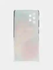 Конфетный силиконовый чехол на Samsung Galaxy A32 / Самсунг А32 прозрачный с рисунком, защита камеры