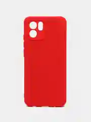Красный чехол Silicone Cover для Xiaomi Redmi A1 (Сяоми Редми А1), силиконовый