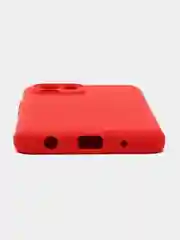 Красный чехол Silicone Cover для Xiaomi Redmi A1 (Сяоми Редми А1), силиконовый