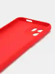 Красный чехол Silicone Cover для Xiaomi Redmi A1 (Сяоми Редми А1), силиконовый