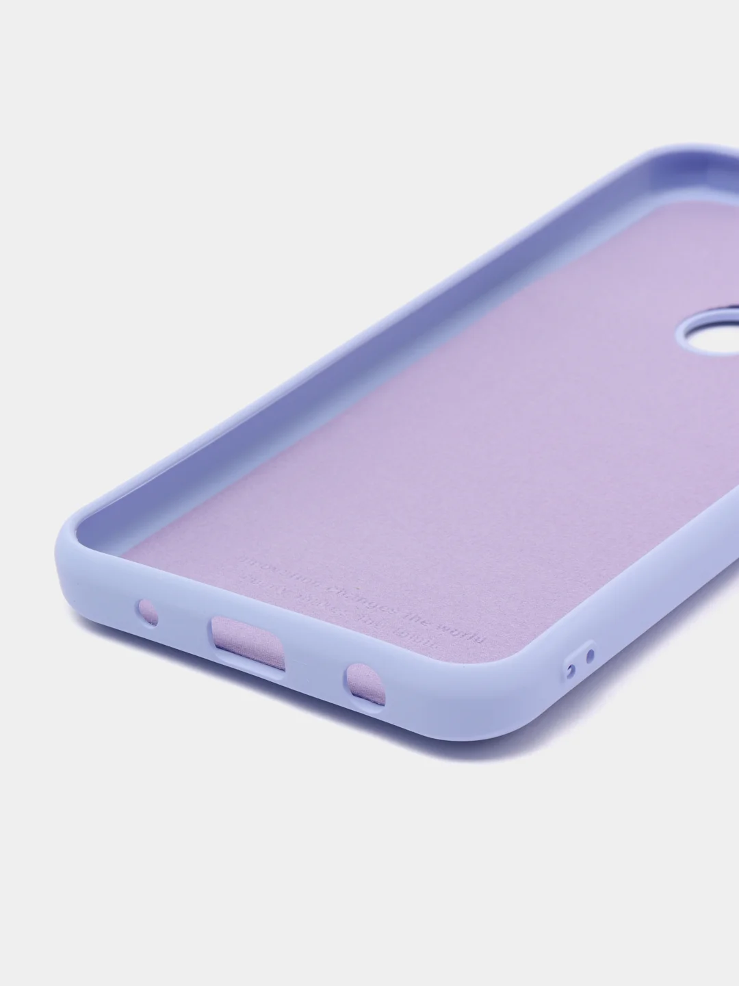Лавандовый чехол Silicone Cover Xiaomi Redmi A1 Plus A1+ A2+ Poco C51 Редми A1 Плюс А1+  силиконовый