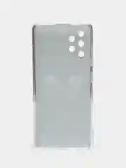 Шоколадный силиконовый чехол на Samsung Galaxy A32 / Самсунг А32 прозрачный с рисунком, защита камеры
