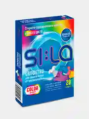 SI:LA Салфетки для стирки "COLOR PROTECT" для защиты цвета, 20шт