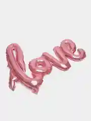 Розовый фольгированные воздушные шары "Love"
