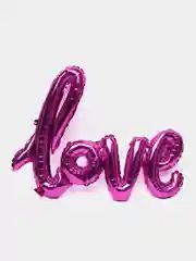 Фиолетовый фольгированные воздушные шары "Love"