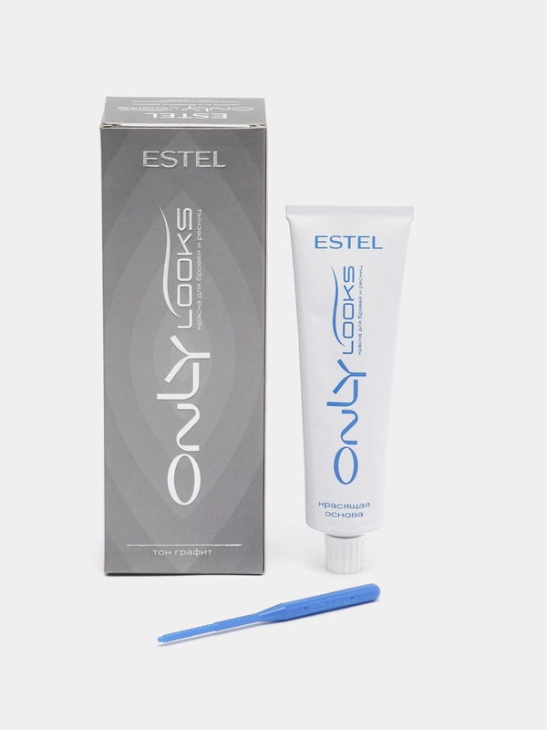 ESTEL ONLY Looks Краска для бровей и ресниц тон №604 Графит 80 мл