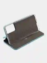 Голубой samsung A01, A10, A11, A20, A30, A21S, A41, A50, A51, А52,A71, M21, M31, M31S чехол-книжка