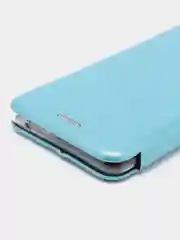 Голубой samsung A01, A10, A11, A20, A30, A21S, A41, A50, A51, А52,A71, M21, M31, M31S чехол-книжка
