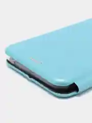 Голубой чехол-книжка для Realme 8, Realme 8 Pro (Реалми 8, Реалми 8 Про)