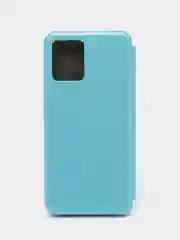 Голубой чехол-книжка для Realme 8, Realme 8 Pro (Реалми 8, Реалми 8 Про)