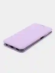 Сиреневый чехол-книжка для Samsung Galaxy A23 4G (Самсунг Галакси А23 4G)